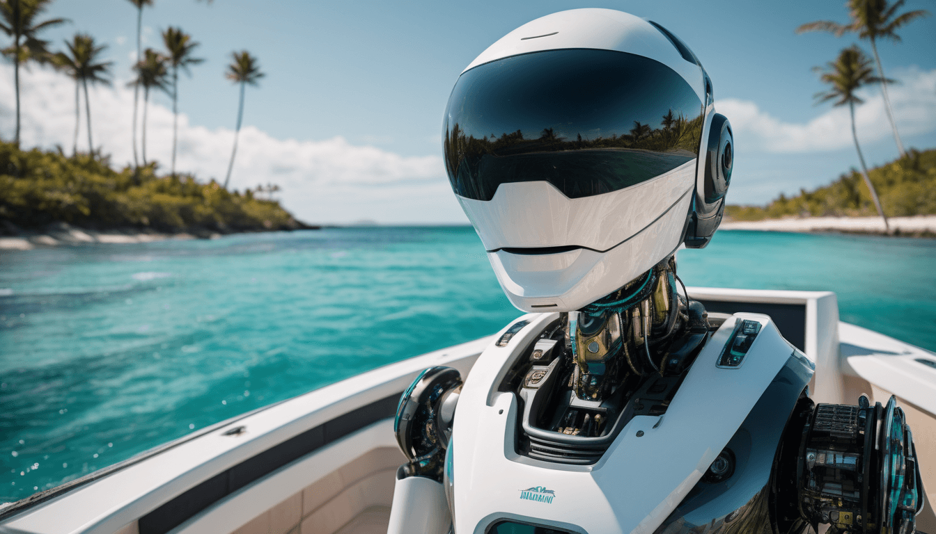 a cool robot showcasing real-world applications