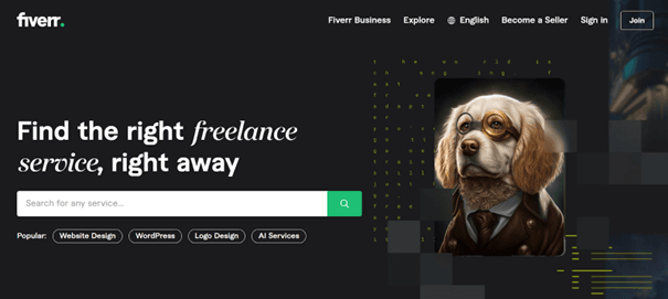 fiverr setup